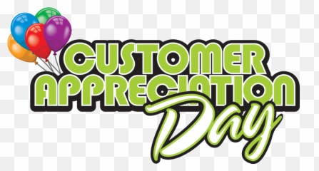 Saturday April Is Customer Appreciation - Service Day png