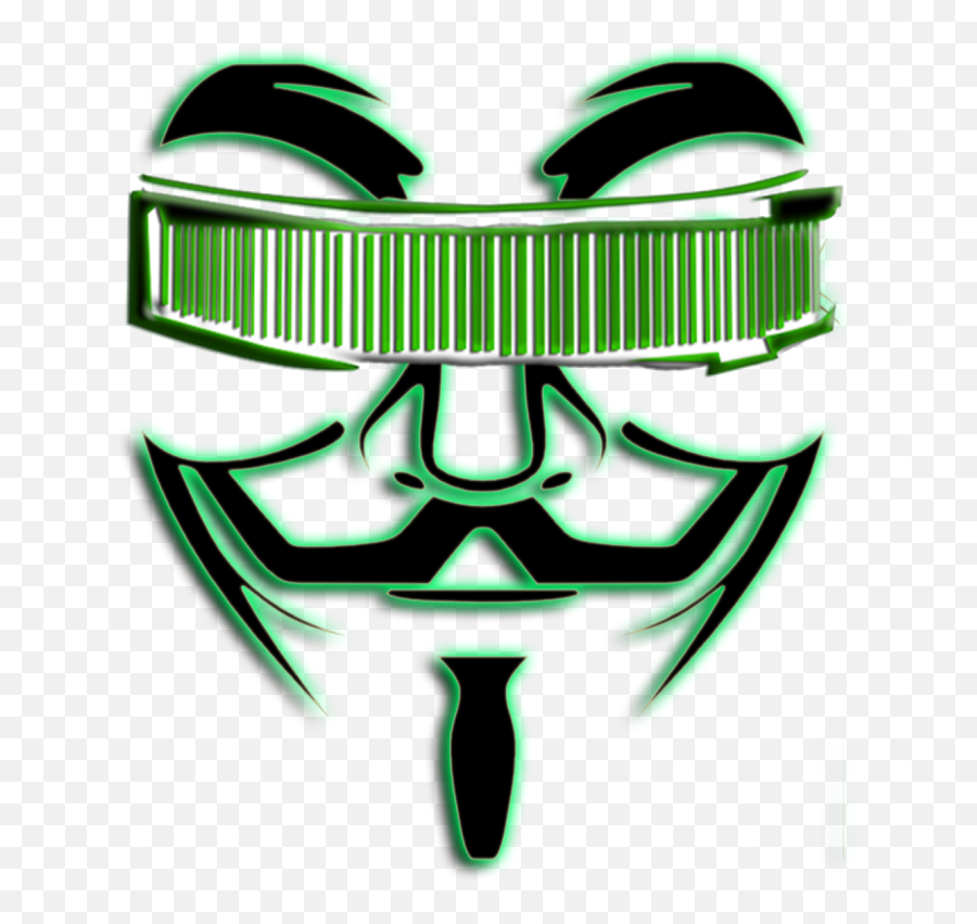 Guy Fawkes Mask Clipart - Transparent Anonymous Mask Png,Guy Fawkes Mask Transparent