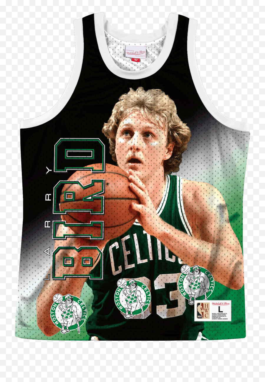 Nba Behind The Back Tank Celtics Larry - Larry Bird Png,Larry Bird Png