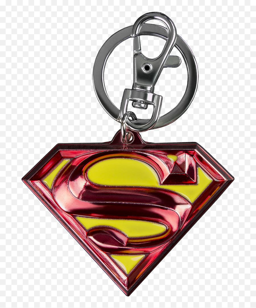 Superman Logo Keychain - Seperman Logo Png,Supermans Logo