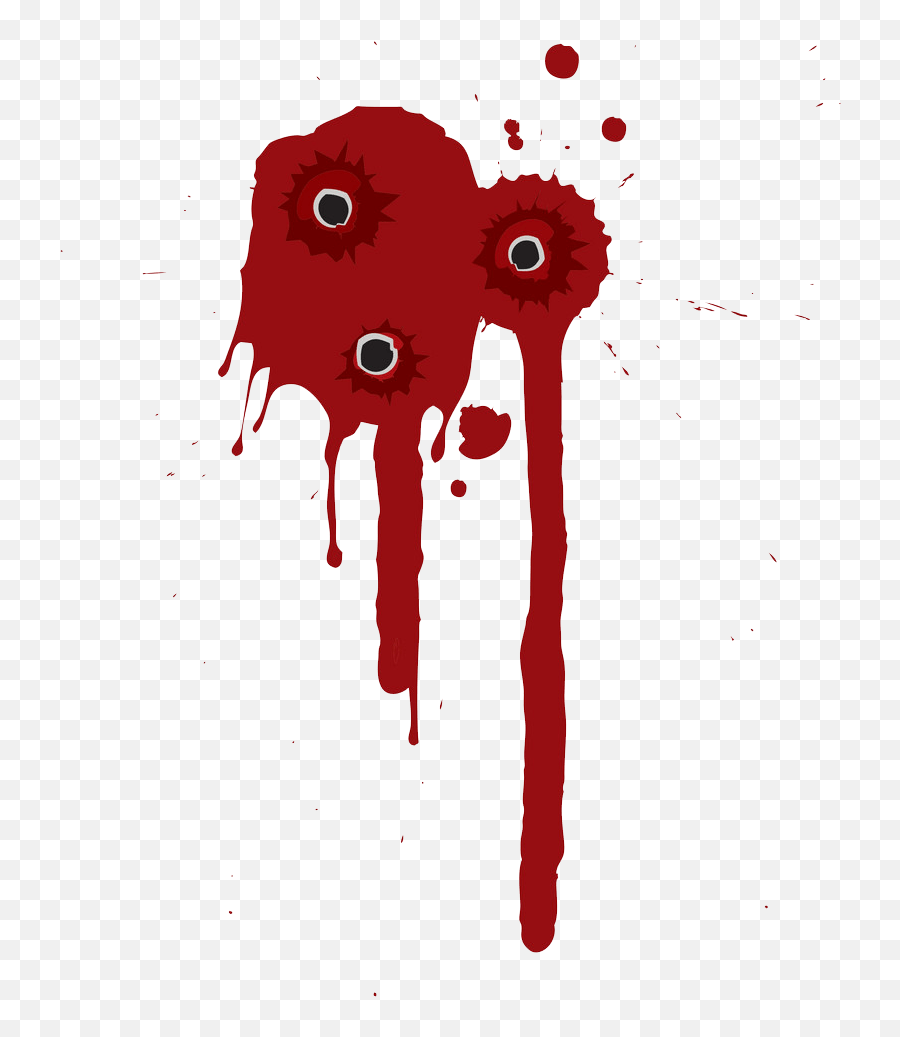 Long Blood Splatter Transparent - Shotgun Png,Blood Splatter Transparent Png