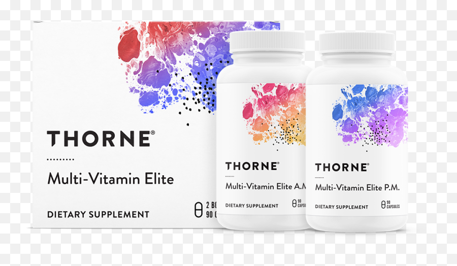 Multi - Thorne Basic Prenatal Vitamins Png,Elite Daily Logo