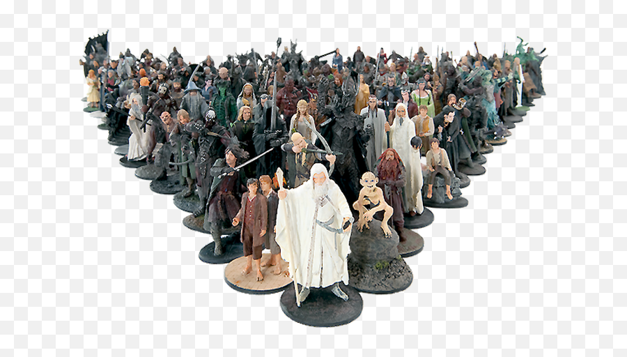 Lord Of The Rings Figurine Collection Sci - Fi U0026 Fantasy Eaglemoss Lord Of The Rings Png,Lord Of The Ring Logo