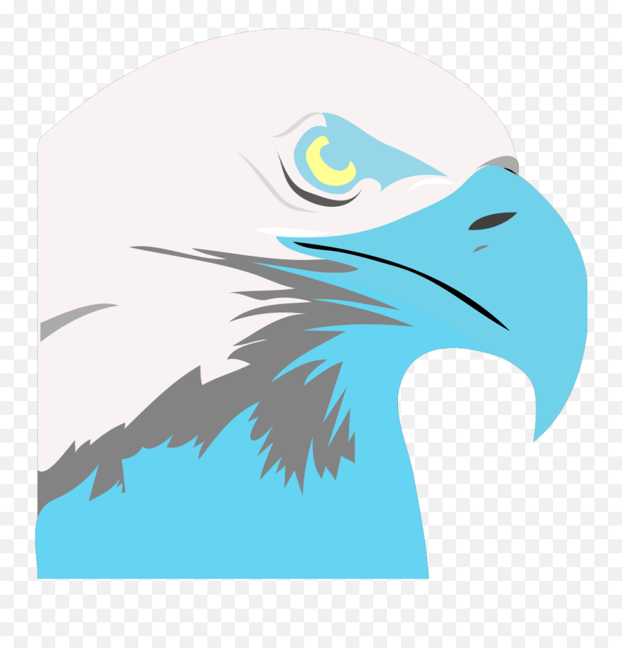 Light Blue Eagle Png Svg Clip Art For Web - Download Clip Blue Eagle,Eagle Clipart Png