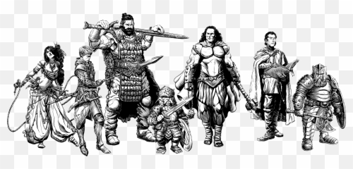 Living Bones With Long Sword And Tower Shield By Syllogy - Fictional Character png