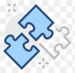 Cooperation Organization Jigsaw - Vector Solution Icon Png