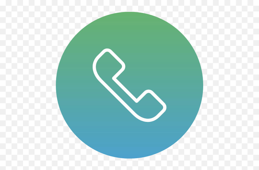 Communication Phone Call Telephone Icon - Gradient Ui Png,Telephone Icon Png Transparent