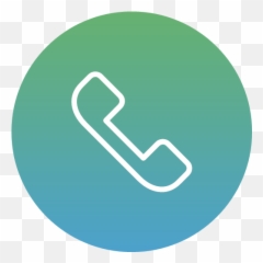 Communication Phone Call Telephone Icon - Gradient Ui png