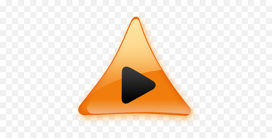 Adobe Media Player Png U0026 Free Playerpng - Triangle,Vlc Icon Png