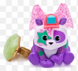 Animal Jam Loopy Raccoon Posh Panda 12u201d Plush Stuffed New - Light Up Ring png