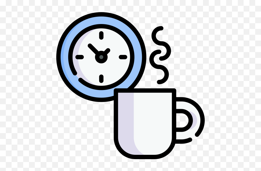 Coffee Break - Free Food And Restaurant Icons Clock Png,Coffee Break Icon