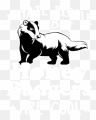 Honey Badger Feisty Marten Ratel Thief Gift Fleece Blanket - Language png