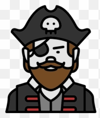 Pirate Handicap Weapon Hook Halloween Icon - Costume Hat png