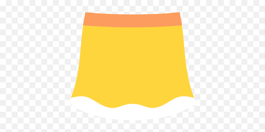 Yellow - Skirt Vector Icons Free Download In Svg Png Format Vertical,Skirt Icon