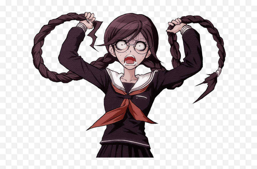 Pin - Full Body Toko Fukawa Sprite Png,Toko Fukawa Icon