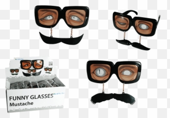 Download Hd Novelty Glasses - Glasses Png,Bigote Png