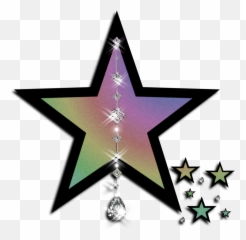 Download Hollywood Star Clipart - Silver Glitter Star Gif Png,Hollywood Star Png