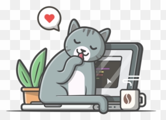 Cat Illustrations Images U0026 Vectors - Royalty Free With Laptop Icon png