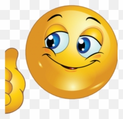 Thumbs Up Free Png Hd Smiley Face - With