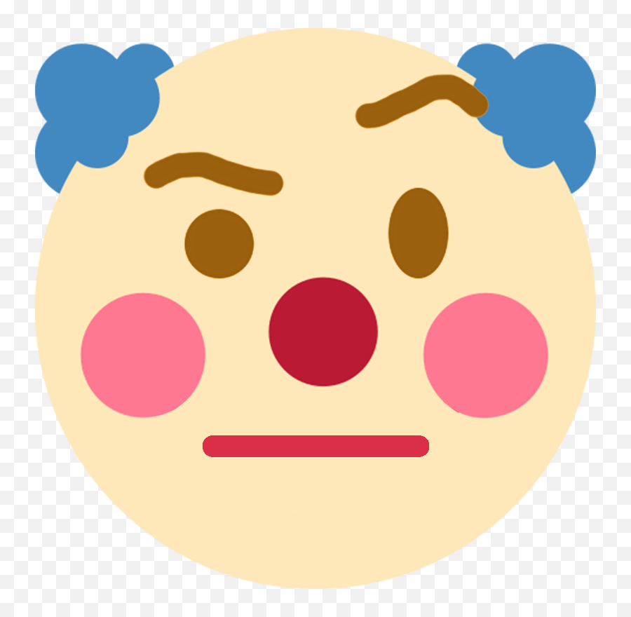 Clown Face Emoji Meaning With Pictures From A To Z - Twitter Clown Emoji Png,Smile Emoji Transparent