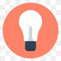 Light Bulb - Free technology icons Bulb Icon Material Png