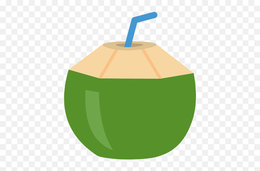 Coconut With Straw Icon Png And Svg Vector Free Download - Fresh,Coconut Icon