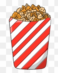 Sweet Popcorn Cartoon - Transparent Png U0026 Svg Vector File Pulse,Sweets Png