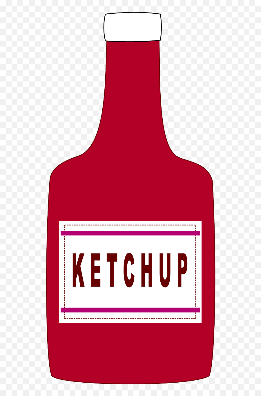Ketchup Bottle Condiment - Clipart Ketchup Png,Ketchup Bottle Png