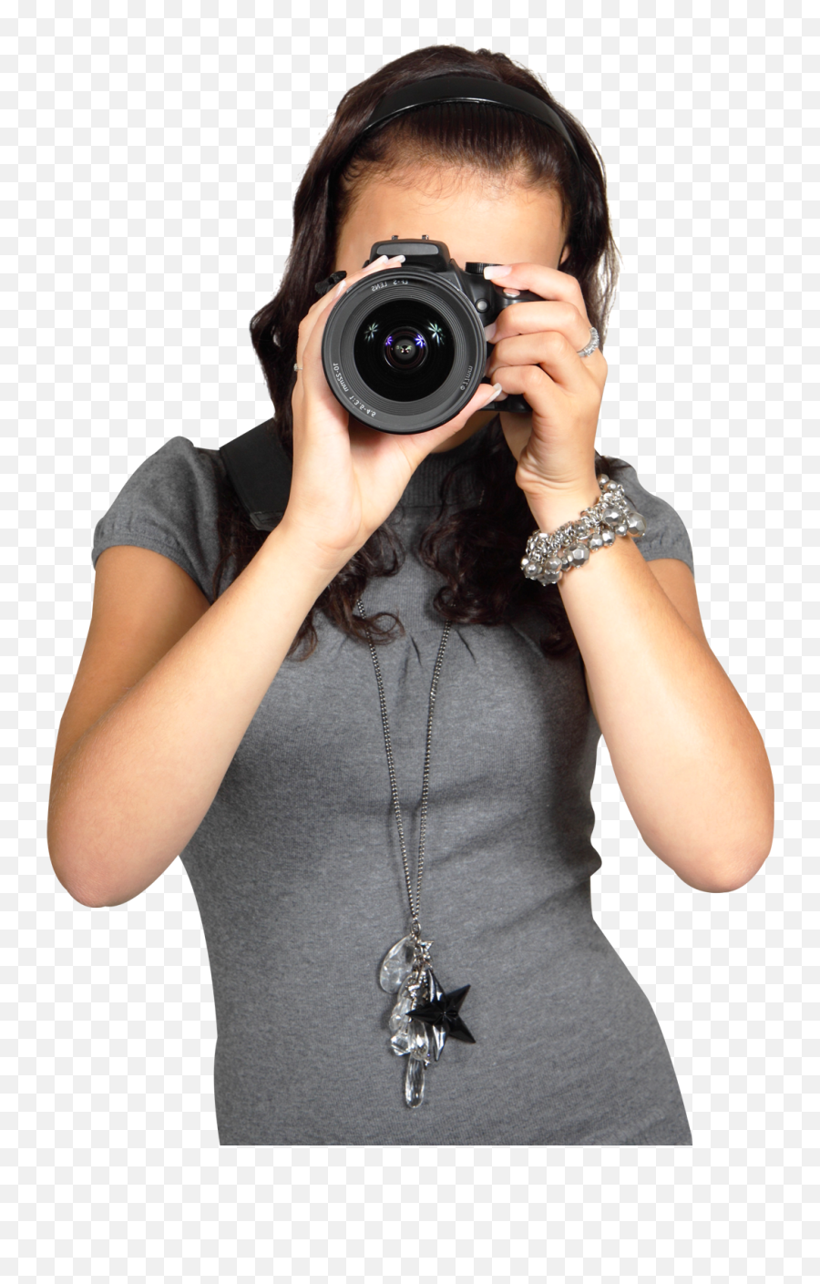Digital Photo Camera Png Image - Girl With Camera Png,Photo Camera Png