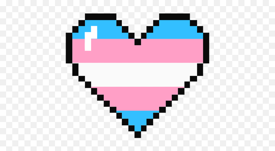 Transparent Png Svg Vector - Kawaii Heart Pixel Art,Pixel Heart Transparent