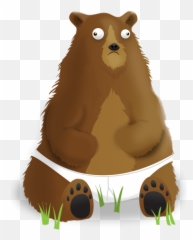 Why Grizzly Bears Should Wear Underpants - A New Book By The Grizzly Bear Wearing Underwear Png,Grizzly Bear Png