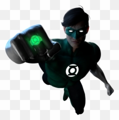 Green Lantern U2014 Polycount - png