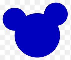 Mickey Mouse Minnie Clip Art - Head Png Face Blue