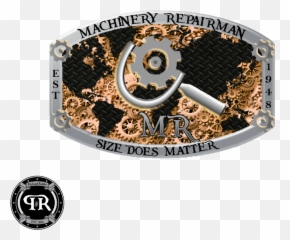 Custom Rm Belt Buckle Machinery Repairman Png