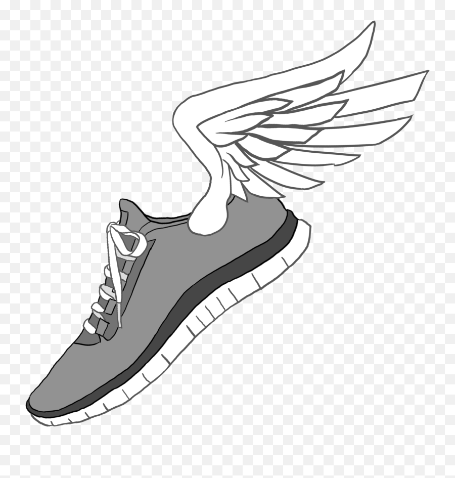 Library Of Cross Country Shoes Png - Running Shoes Drawing Easy,Cartoon  Shoes Png - free transparent png images 