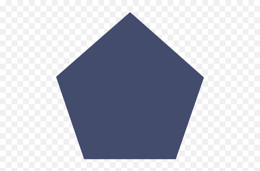Polygon Interface Geometrical Shapes - Paper Png,Pentagon Png
