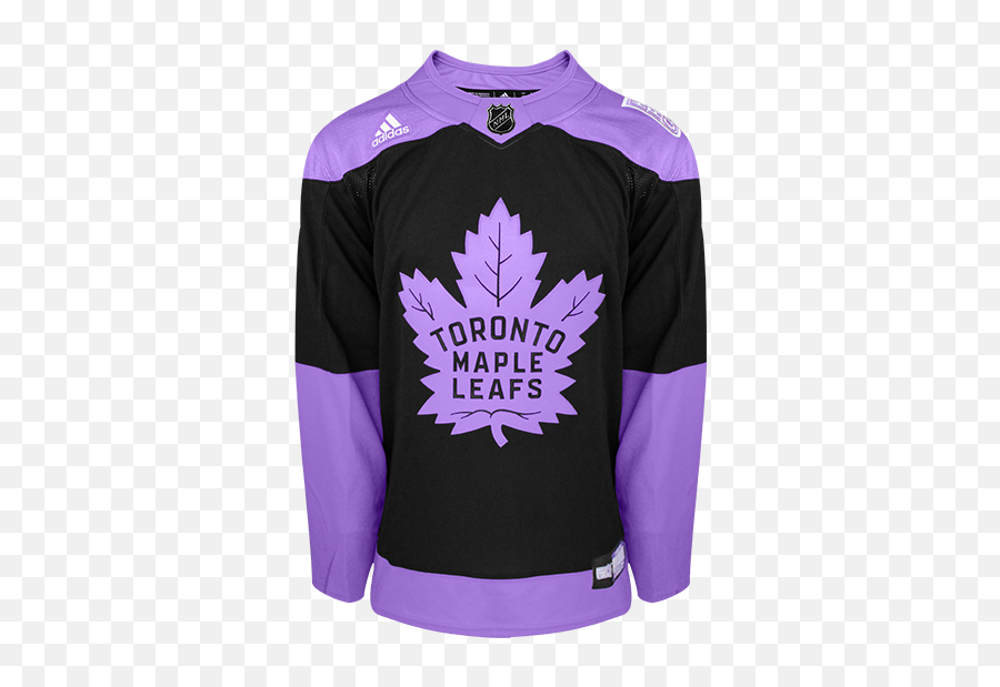 Toronto Maple Leafs 2019 Hockey Fights Cancer Adidas Authentic Nhl Jersey - Toronto Maple Leafs Logo Png,Toronto Maple Leafs Logo Png