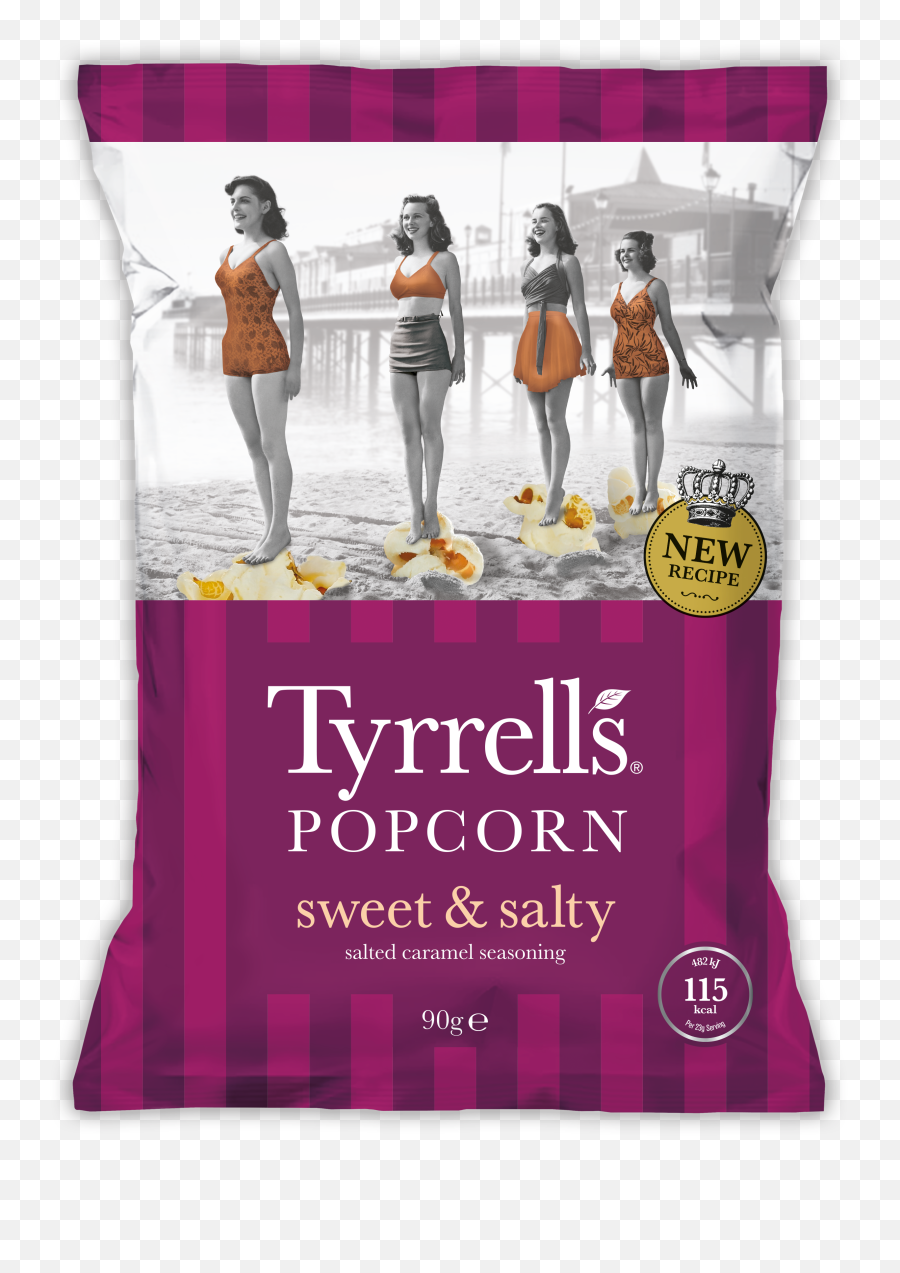 Sweet U0026 Salty - Tyrrells Tyrrells Popcorn Png,Salty Png