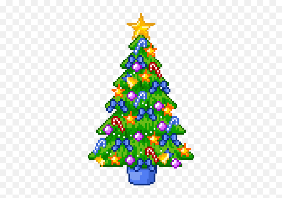 30 Amazing Christmas Tree Gifs To Share - Best Animations Cartoon Christmas Tree Gif Png,Glitter Gif Transparent