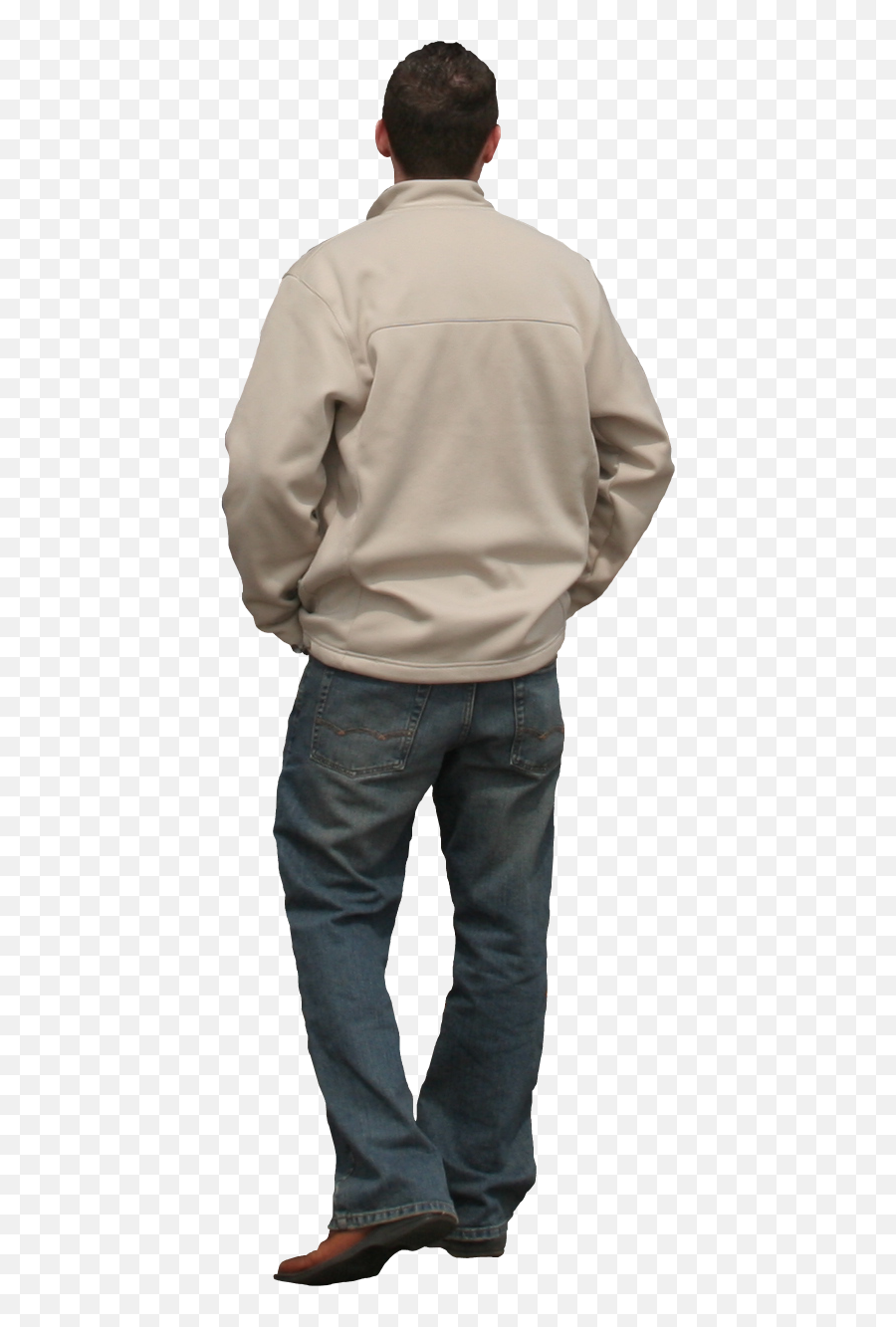 Person Standing Looking Png 1 Image - People Back Standing Png,People Looking Png