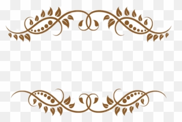 Download Elegant Royal Frame Pes Hd Png - uokplrs Arabesco Vetor Dourado
