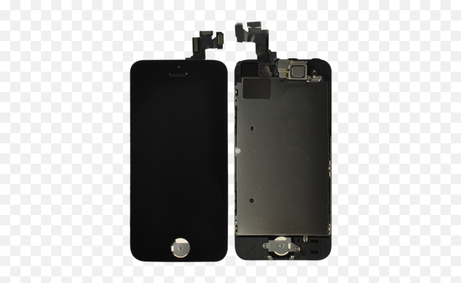 Iphone 5s Lcd And Digitizer Assembly With Frame - Black Smartphone Png,Iphone Frame Png