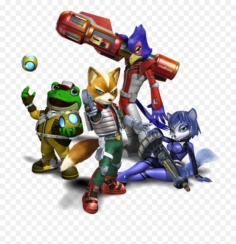 Star Fox Assault 2005 Promotional Art - Mobygames Star Fox N64 Characters Png,Star Fox Logo Png