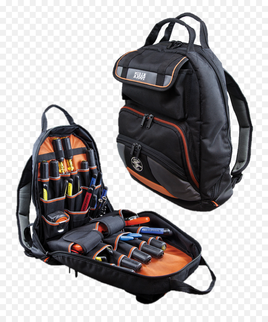 Klein Toolsu0027 New Tradesman Pro Tool Gear Backpack Makes - Klein Tools Backpack Png,Bookbag Png