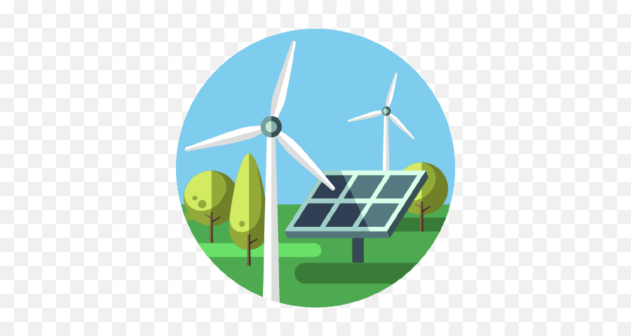 Switch To Clean Renewable Energy - Clean Energy Source Png,Wind Turbine Png