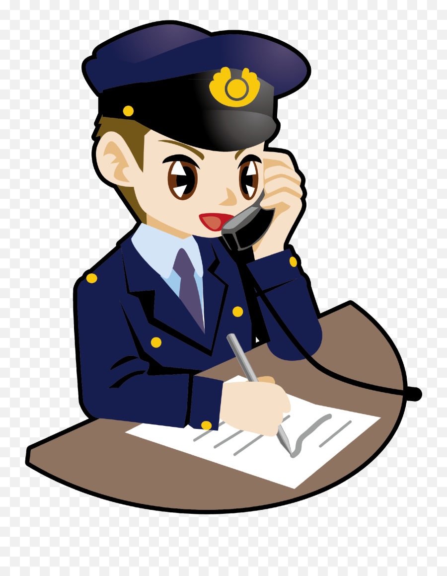 12 - Call Police Png Clipart Full Size Clipart 1671039,Police Png