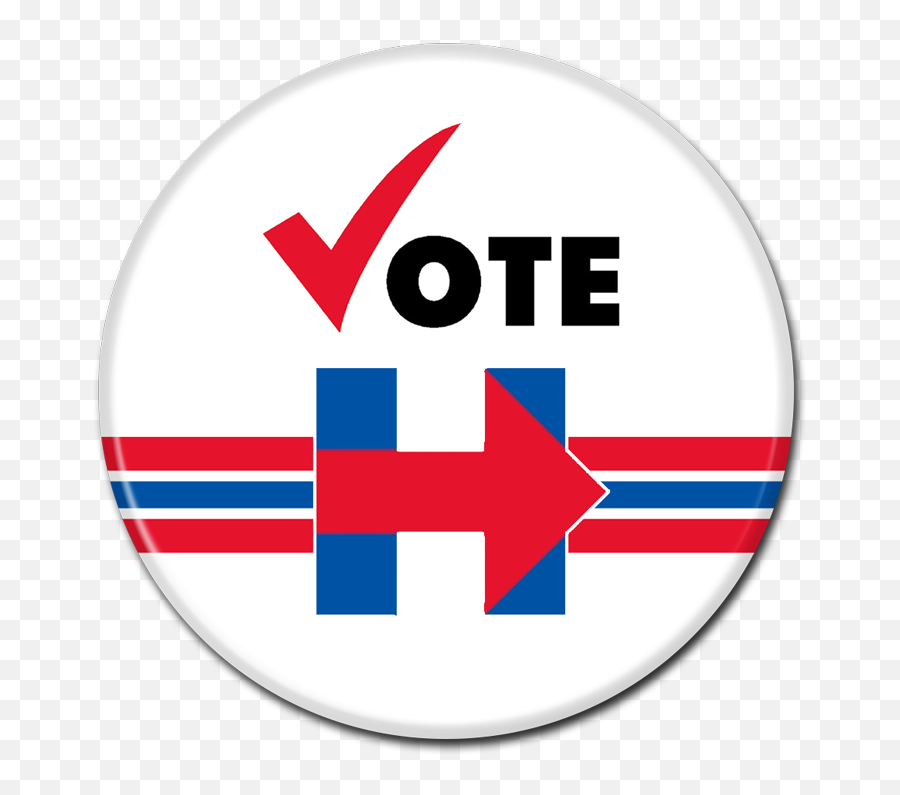 Hillary Clinton Button Transparent - Vote Png,Hillary Clinton Png