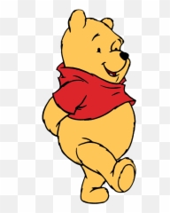 Winnie The Pooh Clip Art - Winnie The Pooh Walking Clipart Png,Winnie The Pooh Png