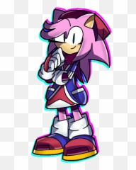 Amy Rose Redesign For My Fangame Sonicthehedgehog - Cartoon Png,Amy Rose Png
