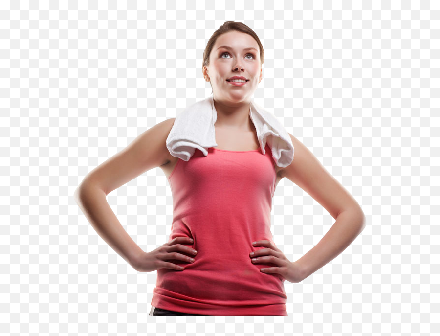 Download Hd Smiling Happy Fitness Woman - Fitness Woman Fitness Woman Transparent Png,Woman Transparent Background